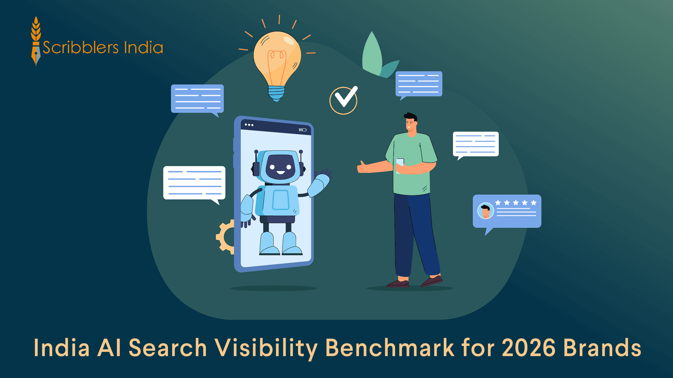 Scribblers India AI Search Discovery Benchmark 2026
