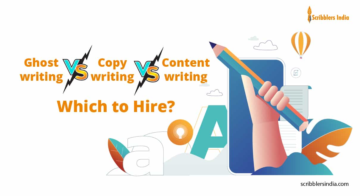 Ghostwriting vs Copywriting vs Content Writing: Which Writer Do You Need in 2026?