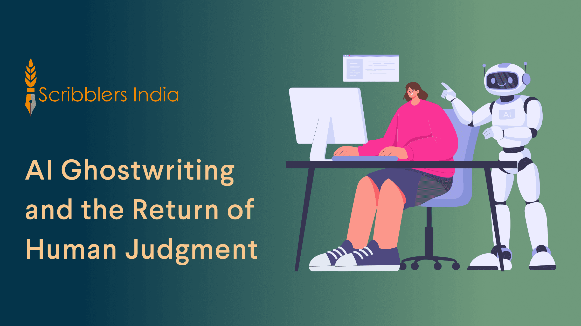Why AI Ghostwriting Still Needs Human Judgment and Founder Voice