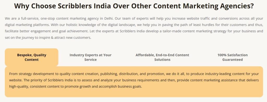 An expert agency can help your formulate a successful content marketing strategy.
