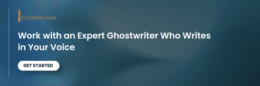 Professional ghostwriting services for executives founders and thought leaders
