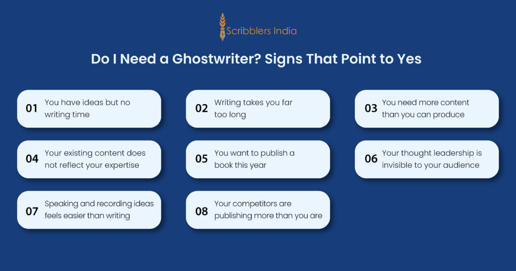Scribblers India is a leading Ghostwriting agency in India for business books and LinkedIn content