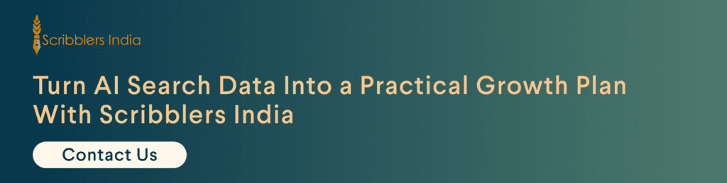 Scribblers India transforms AI search data into strategy for clients