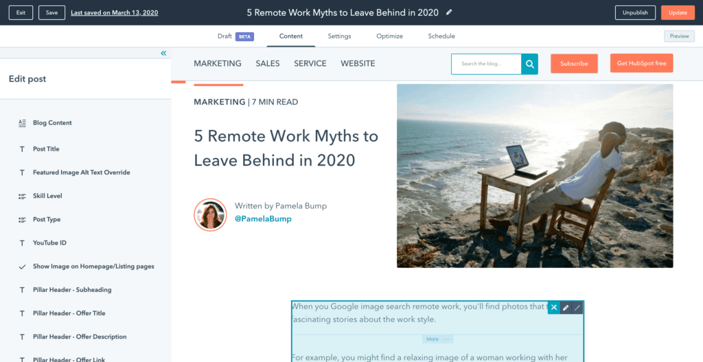 Blogs are an excellent way to boost audience engagement.