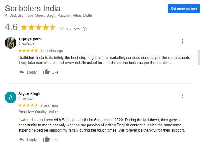 Engaging with customer comments is a good SaaS content marketing strategy.