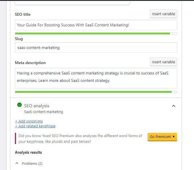SaaS content marketing requires the company to focus on a writing strategy.