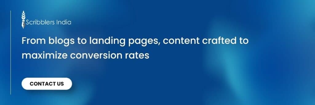 Work with Scribblers India for SaaS Content writing