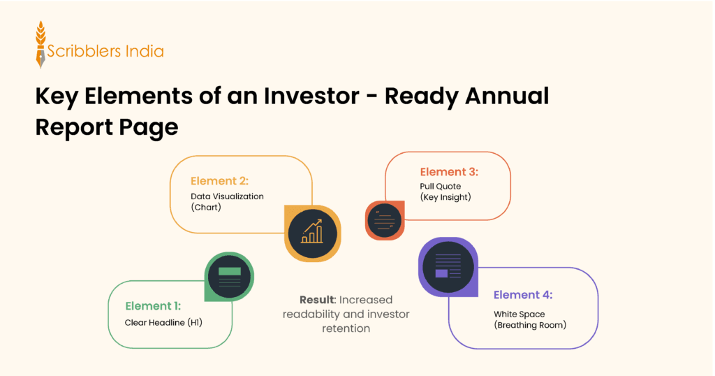Key Elements of an Annual Report Page