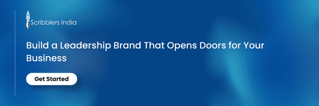 Build a Leadership Brand That Opens Doors for Your Business