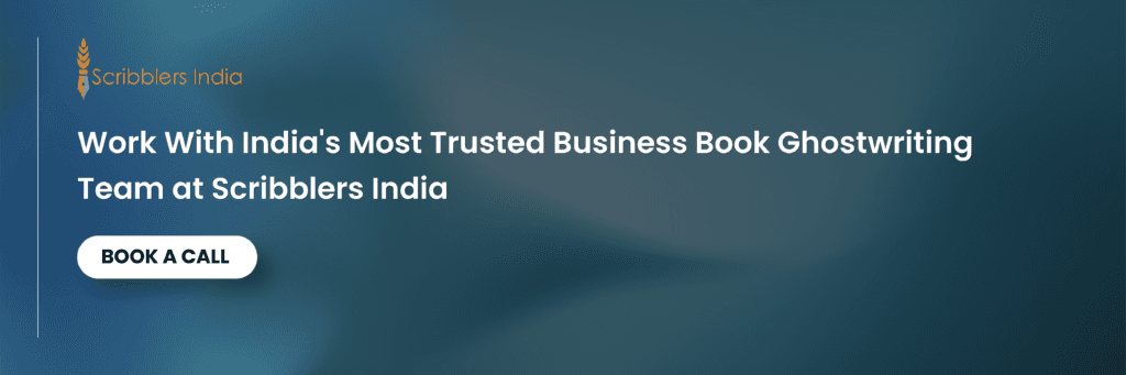 Business book writing process agency for founders and executives in India