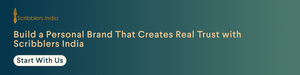 Scribblers India personal branding services for founders