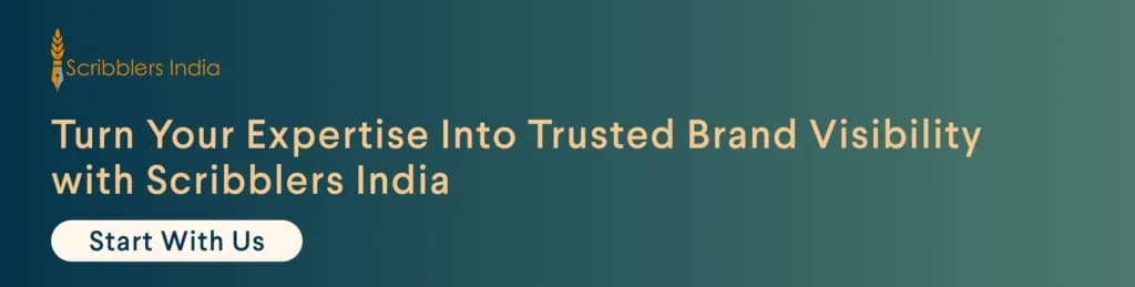 Scribblers India personal branding strategy for leaders and professionals