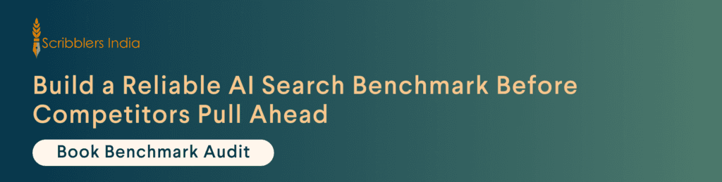 Scribblers India builds reliable AI search benchmarking frameworks