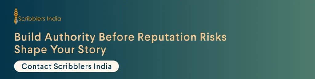 Avail Scribblers India founder personal branding services