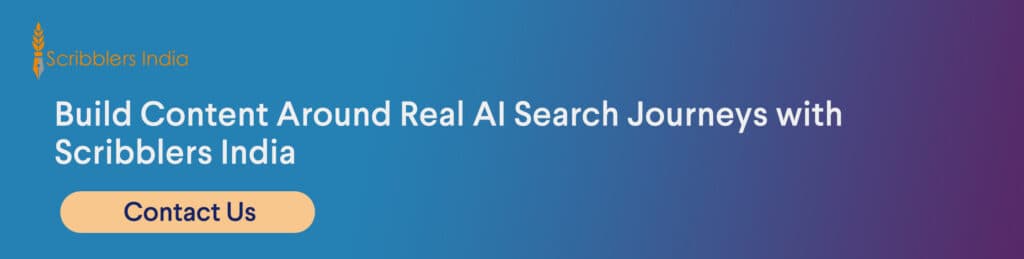 Connected content supports broader AI search query coverage
