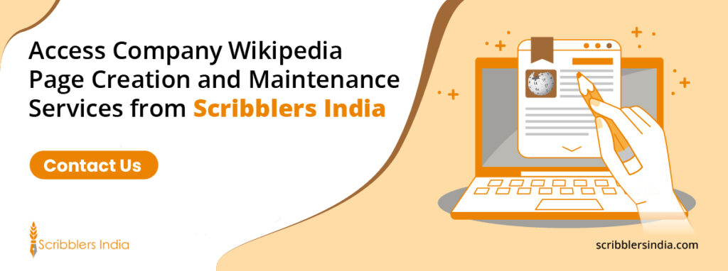 Creating Wikipedia pages for companies