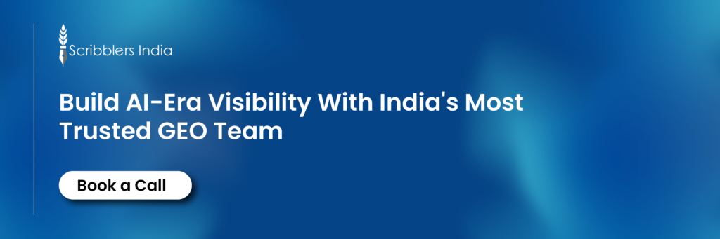 Work with Scribblers India to master your GEO vs AEO vs SEO strategy