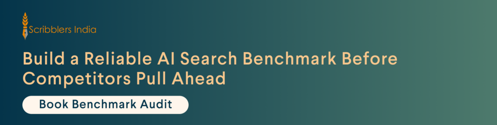 Scribblers India builds reliable AI search benchmarking frameworks