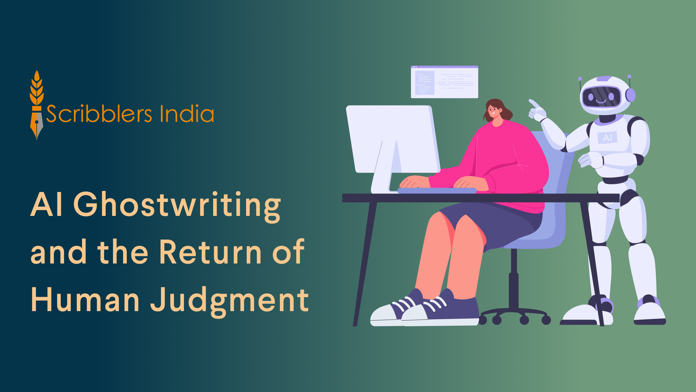 Why AI Ghostwriting Still Needs Human Judgment and Founder Voice