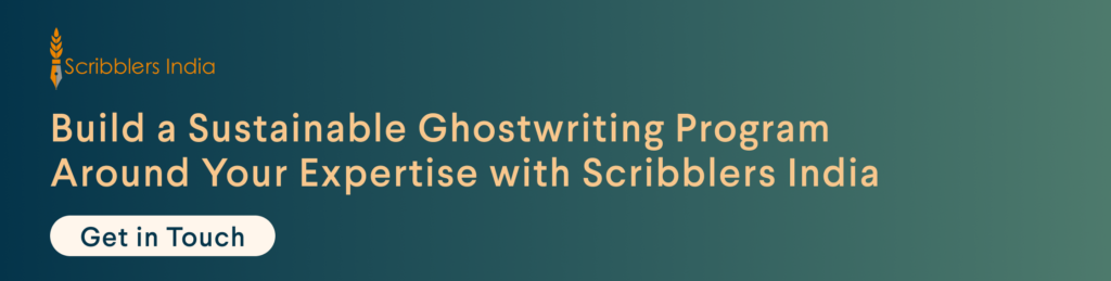 Scribblers India offers affordable ghostwriting services